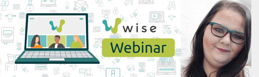 webinar banner with Racheal's photo