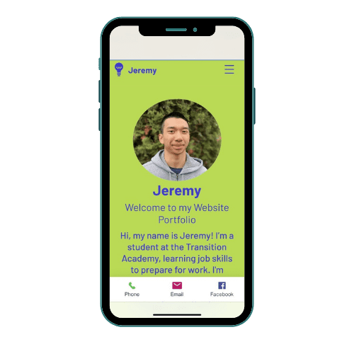 Jeremy website portfolio